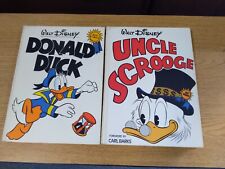 2 WALT DISNEY BEST COMICS DONALD DUCK Uncle SCROOGE CARL BARKS 1978 79 HARDBACK  picture