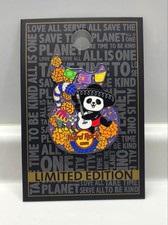 Hard Rock Cafe Tokyo Ueno Day of the Dead Panda Pin Mexico Limited Edition Japan picture