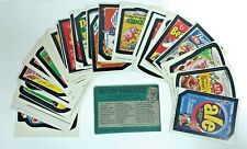 1975 Topps Wacky Pack Stickers 13th Series 1-30 w/9 Piece Puzzle Checklist picture