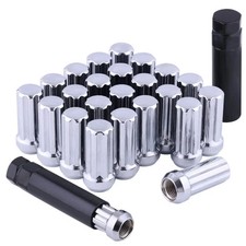 Chrome M14x1.5 Lug Nuts - 24pc Set, 2
