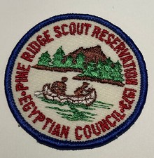 Pine Ridge Reservation Egyptian Council 1973 Boy Scout Patch TK3 picture