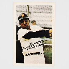 1971 Ticketron Willie Mays Vintage Baseball Card/Schedule picture