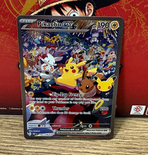 Pokemon Pikachu ex 150/128 English SIR 30th Anniversary NM picture