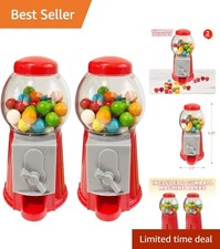 Vintage Mini Gumball Machines - 5.25 Inch Candy Dispensers Perfect for Gifting picture