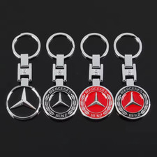 1PC Car Styling Keychain Metal Keyring Auto Accessories For Mercedes Benz AMG picture