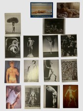 Vintage Gay Men New York Models Firemen PostCards 1960s - 1980s picture