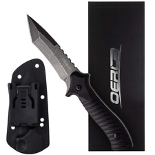 Oerla TAC Field Camping Knife D2 High Carbon Steel with G10 Handle Kydex Sheath picture