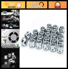 KSP M14X1.5 Open End Acorn Bulge Wheel Lug Nuts, Zinc Finish,3/4