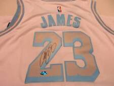 LeBron James of the LA Lakers signed autographed basketball jersey TAA COA 023 picture