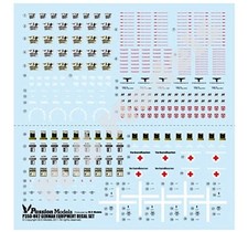 Passion Model 1/35 WWII German Military Equipment Decal Set for Plastic Models picture