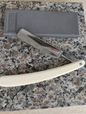 Vintage Challenge Straight Razor & Challenge Barber Hone being sold as a Set picture