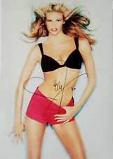 Autograph Model Elle Macpherson Super Model Signed 5x7 Post Card picture