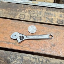 Vintage 1950's Proto Los Angeles 704-S 4'' Adjustable Wrench Forged Alloy Steel picture