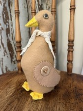 Handmade Felt Goose Stuffed Decor Plush picture