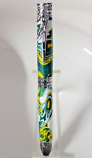 Green Bay Packers Football Ballpoint Pen, Veteran Hand Turned Acrylic/Chrome picture