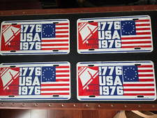 Bicentennial Let Freedom Ring License plate picture