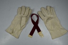 Vintage Royal Order of Moose Medium Gloves and Bible Bookmark Ceremony picture