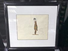 Original Animation Production Pencil 1930's Harman and Ising  Cigar art  1 picture