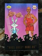1993 UPPER DECK Trading CARD #BBH3 Looney Tunes Bugs Bunny MICHAEL JORDAN  picture