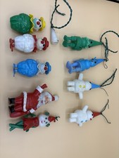 Vintage 1950’s/60’s Hard Plastic Figural String Light Covers picture