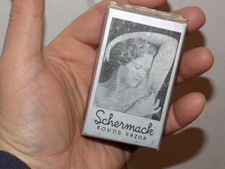 Vintage Schermack Round Razor For Women in Box. picture