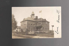 Vtg. Postcard Reed School East Whitman, Ma. 1907 posted picture