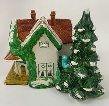 1976 First Issued Dept 56 Original Snow Village Gabled Cottage Building House  picture