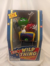 M&M's Wild Thing Roller Coaster Candy Dispenser 2nd Edition Limited New In Box picture