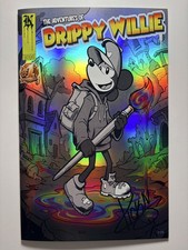2026 Drippy Willie #1 Kickstradomis Signed Holo Foil Variant 7/25 picture