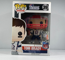 Funko Pop Vinyl NFL: Tom Brady #39 New England Patriots - Vaulted w/ Protector picture