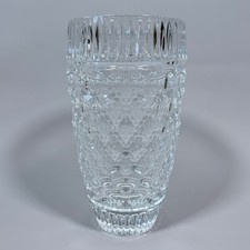 Waterford Crystal Honeycomb Pentagon Vase 11
