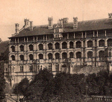 * Antique RPPC Royal Château DE Blois France c1921 Real Photo Collector Postcard picture