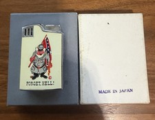 Vintage Beau-Lite Musical Lighter Forget Hell w/ Original Box picture