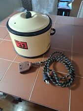 Vtg Nesco Electric Casserole 1940's By Nat'l Enamel & Stamping Co. Working  #50 picture