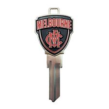 AFL Melbourne Demons 3D Sculptured House Key Blank - Collectable - AFL - LW4  picture