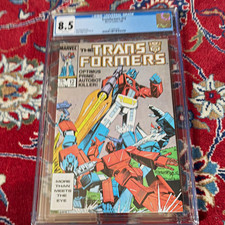 Marvel Comics The Transformers #12 CGC 8.5 (1985) Optimus Prime Budiansky picture