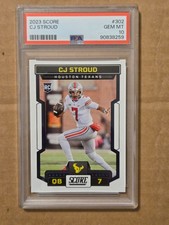 2023 Panini Score Rookies CJ Stroud #302 PSA 10 GEM MINT Rookie RC picture