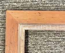 VINTAGE FITs 25”x30” CHESTNUT ARTS & CRAFTS MID CENTURY MODERNIST PICTURE FRAME picture