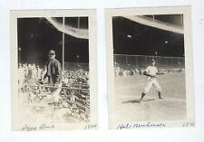 Extremely Rare Detroit Tigers Newhouser Trout candid photos May 1943 3 1/4x4 1/2 picture