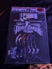Vintage 1995 Power Rangers Movie Sticker Album w/Stickers   Sealed New picture