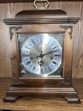 Antique Hamilton 8 days Mantel Clock With Key Working picture