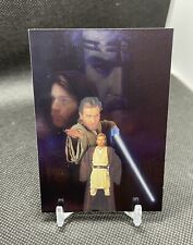 2002 Topps Star Wars Attack of the Clones Silver Foil 6 Obi Wan Kenobi 🎆🔥 picture