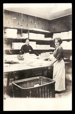RPPC Postcard Women Working In Hotel Laundry Room c1910 picture