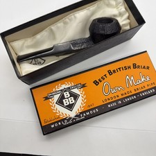 Early BBB THORNEYCROFT 427 Bulldog Best British Briar New In box c1950’s-60’s, picture