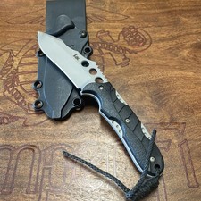 RARE/DISCONTINUED HK/Benchmade 14100 Mike Snody Fixed Blade Knife W/ Sheath picture