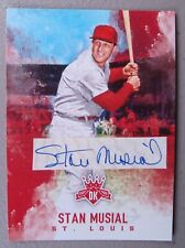 2017 Panini Diamond Kings #33 Stan Musial Signed Auto Card - Hall of Fame 1969 picture
