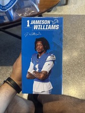 JAMESON #1 WILLIAMS Exclusive Detroit Lions Bobblehead 08/19 2026 picture