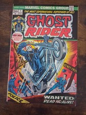 GHOST RIDER #1 NM- (1973) BRONZE KEY RELIC SELLING MY BOOKS :( NEAR PERFECT COPY picture