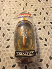 Titanium Battlestar Galactica Classic Colonial Viper Fighter Diecast Ship NIP picture