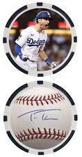 TREA TURNER - LOS ANGELES DODGERS - POKER CHIP -  ***SIGNED/AUTO*** picture
